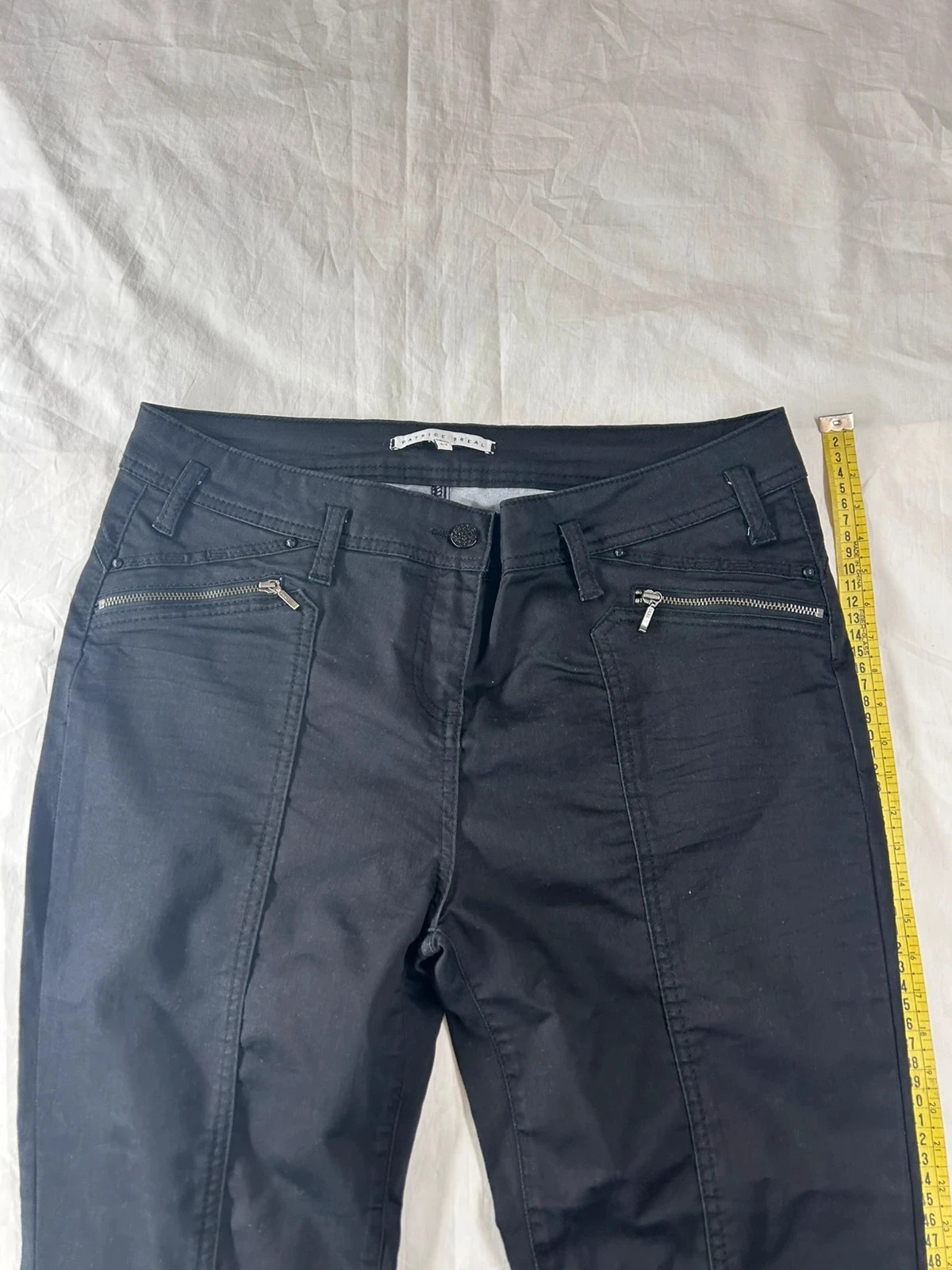 Calça jeans preta skinny Patrice Bréal – photo 2
